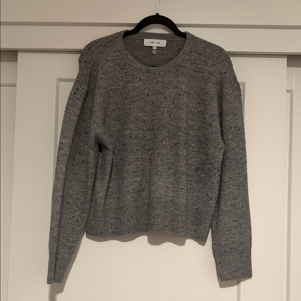 John + Jenn Charcoal Crew Neck Sweater